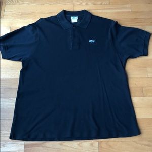 Lacoste - Black polo size L
